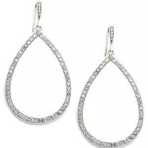 Ralph Lauren Crystal Teardrop Earrings